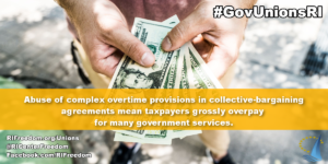 Abuse of complex overtime provisions in collective-bargaining agreements mean taxpayers grossly overpay for many government services.