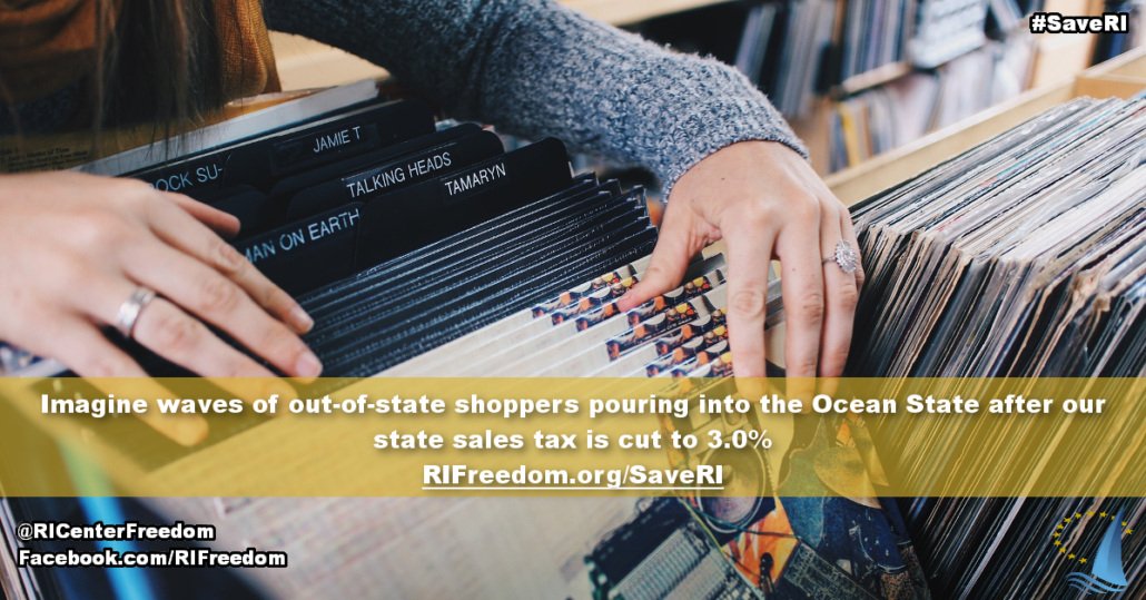 SaveRI: Imagine waves of out-of-state shoppers pouring into the Ocean State after our state sales tax is cut to 3.0%